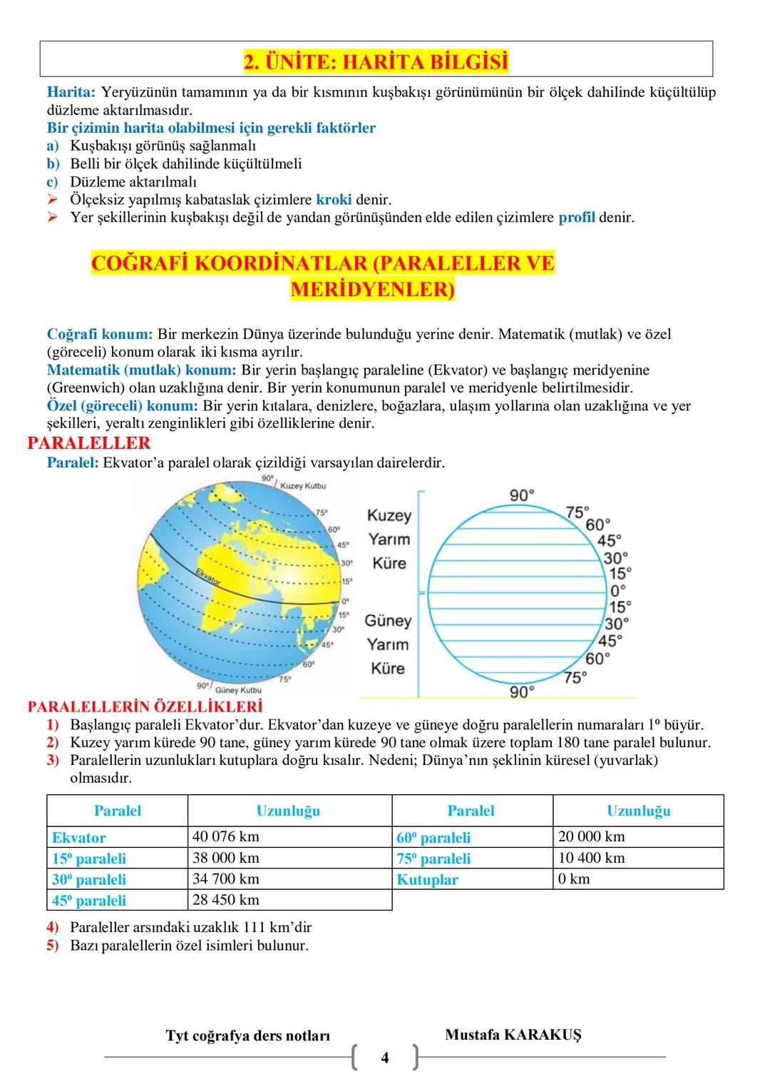 # COĞRAFYA
9.SINIF COĞRAFYA
DERS NOTLARI
MUSTAFA KARAKUŞ # 1. ÜNİTE: DOĞA VE İNSAN
Coğrafya: Doğal ortamı ve doğal ortam ile insan arasın