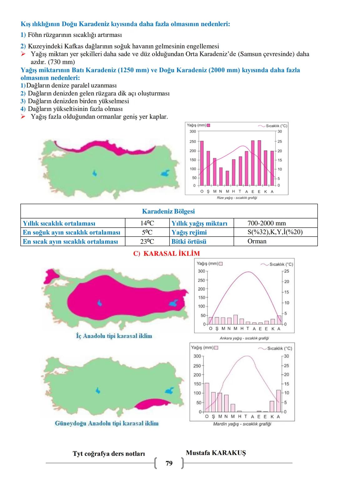 # COĞRAFYA
9.SINIF COĞRAFYA
DERS NOTLARI
MUSTAFA KARAKUŞ # 1. ÜNİTE: DOĞA VE İNSAN
Coğrafya: Doğal ortamı ve doğal ortam ile insan arasın