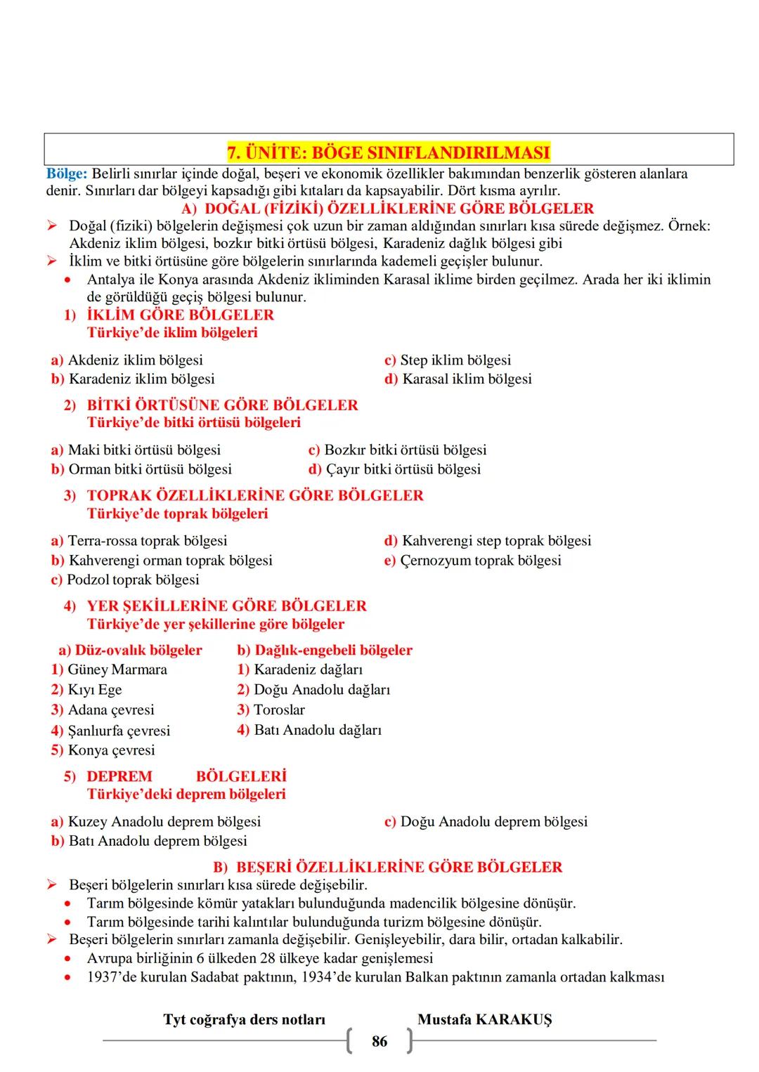# COĞRAFYA
9.SINIF COĞRAFYA
DERS NOTLARI
MUSTAFA KARAKUŞ # 1. ÜNİTE: DOĞA VE İNSAN
Coğrafya: Doğal ortamı ve doğal ortam ile insan arasın