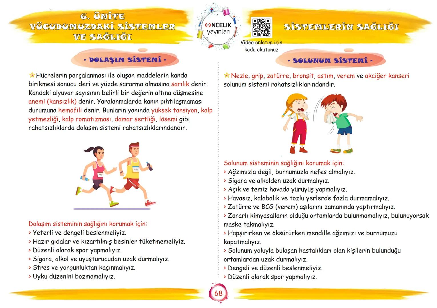 6. Sınıf
Konu Anlatımları
6. Ünite
Vücudumuzdaki Sistemler ve
Sağlığı
Fen Ogrennenn
En Eglomera ve En Velay
EnBasitfen
ŞİRİN ALTINTAŞ