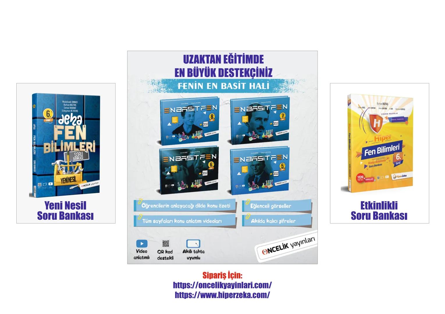 6. Sınıf
Konu Anlatımları
6. Ünite
Vücudumuzdaki Sistemler ve
Sağlığı
Fen Ogrennenn
En Eglomera ve En Velay
EnBasitfen
ŞİRİN ALTINTAŞ