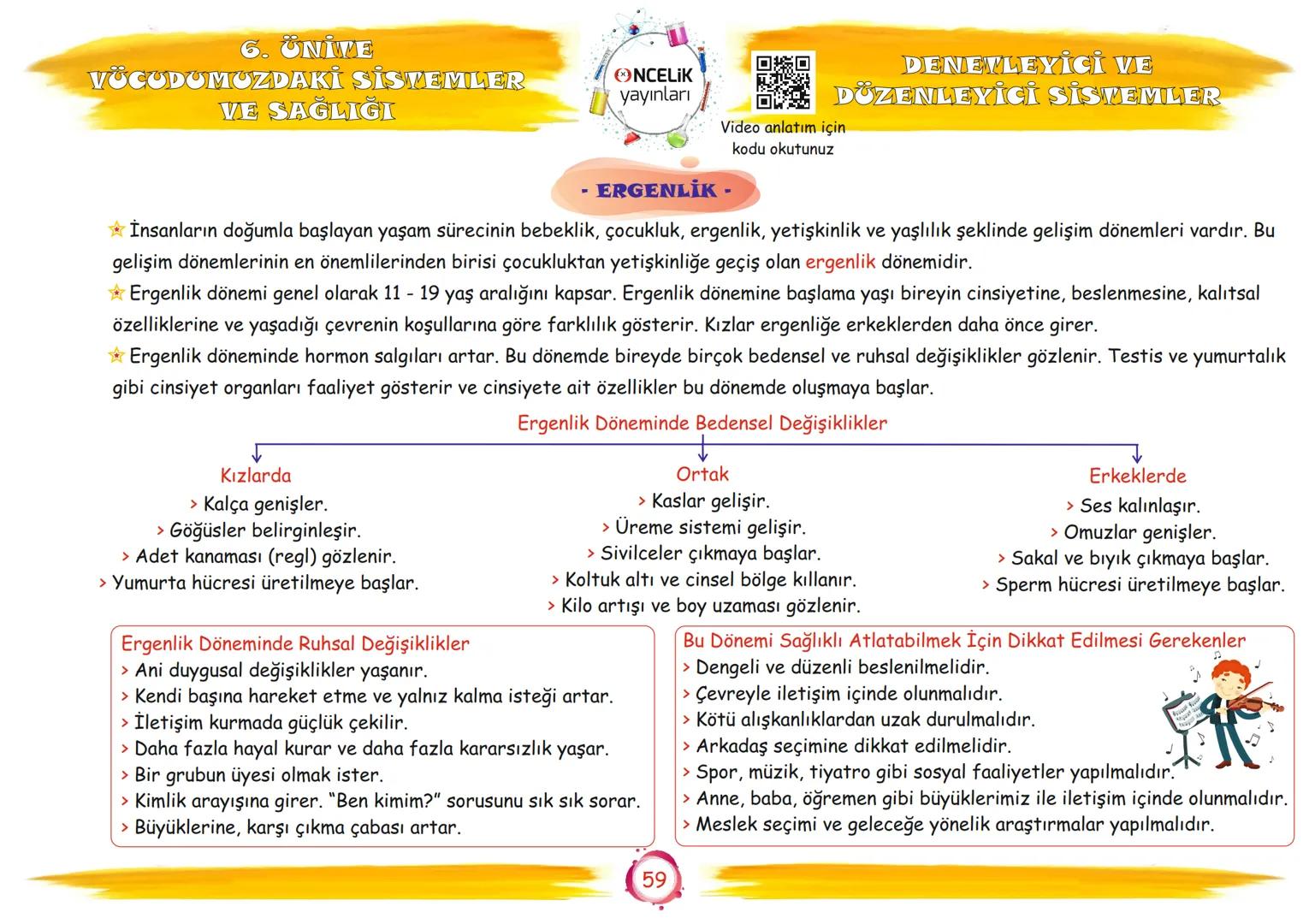 6. Sınıf
Konu Anlatımları
6. Ünite
Vücudumuzdaki Sistemler ve
Sağlığı
Fen Ogrennenn
En Eglomera ve En Velay
EnBasitfen
ŞİRİN ALTINTAŞ