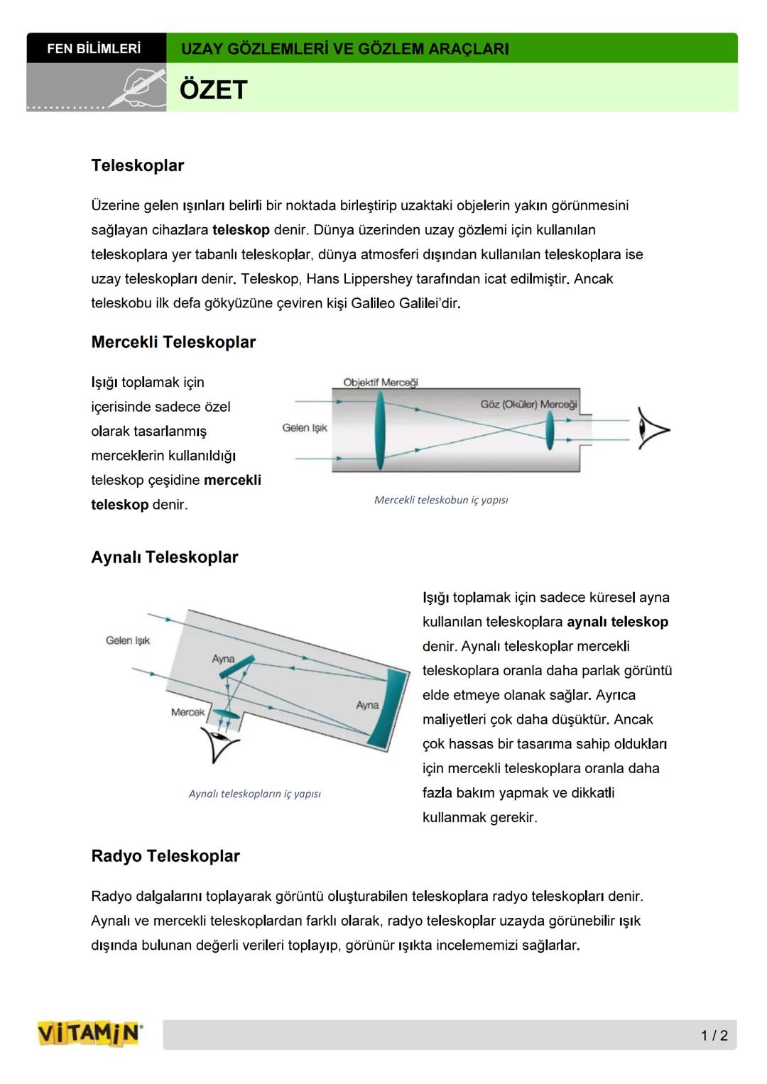 2019-2020 EĞİTİM ÖĞRETİM YILI
TAHRAN TÜRK ORTAOKULU
FEN BİLİMLERİ DERSİ 7. SINIF ÖĞRENCİ ÇALIŞMA KİTAPÇIĞI
1.ÜNİTE
Güneş Sistemi ve Ötes