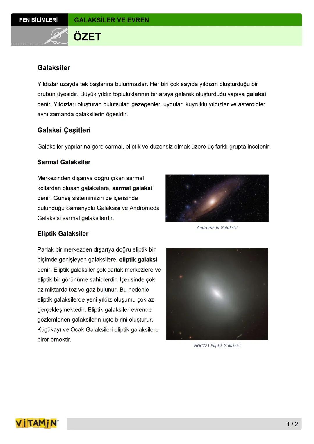 2019-2020 EĞİTİM ÖĞRETİM YILI
TAHRAN TÜRK ORTAOKULU
FEN BİLİMLERİ DERSİ 7. SINIF ÖĞRENCİ ÇALIŞMA KİTAPÇIĞI
1.ÜNİTE
Güneş Sistemi ve Ötes