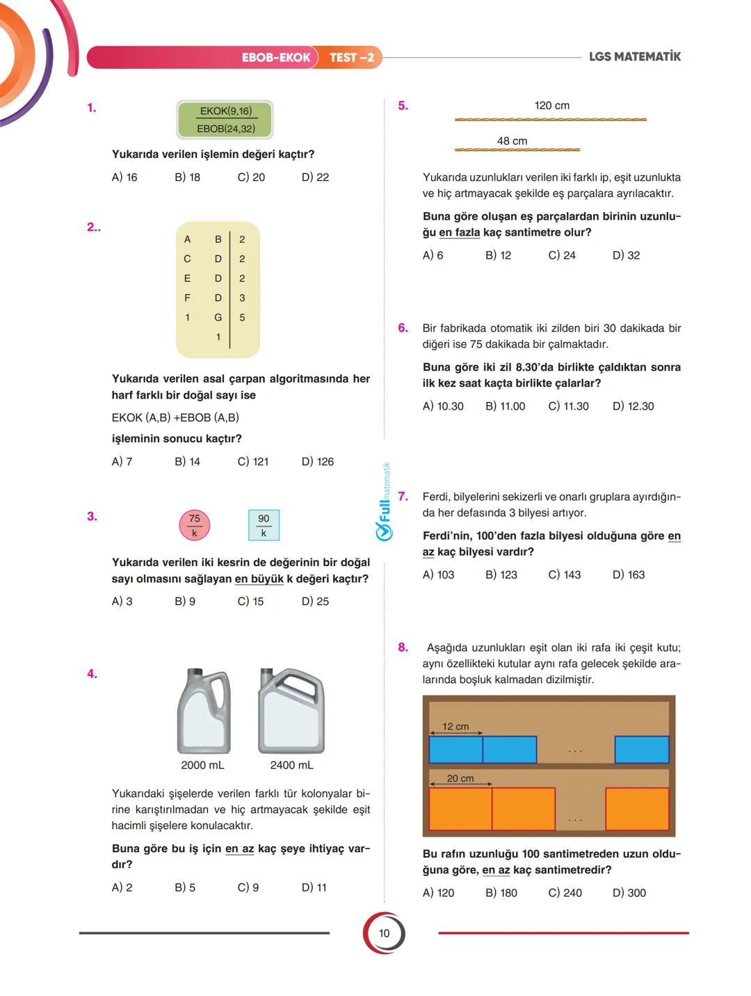 # WONDER
FULL
MATEMATİK
8
SINIF
%80
YENİ NESİ
**
%100 LGS
**
% 20 KLASIK
SANA FULL YAKIŞIR...
SORU
BANKASI
Π
AKILLI TAHTAYA
UYUMLU
