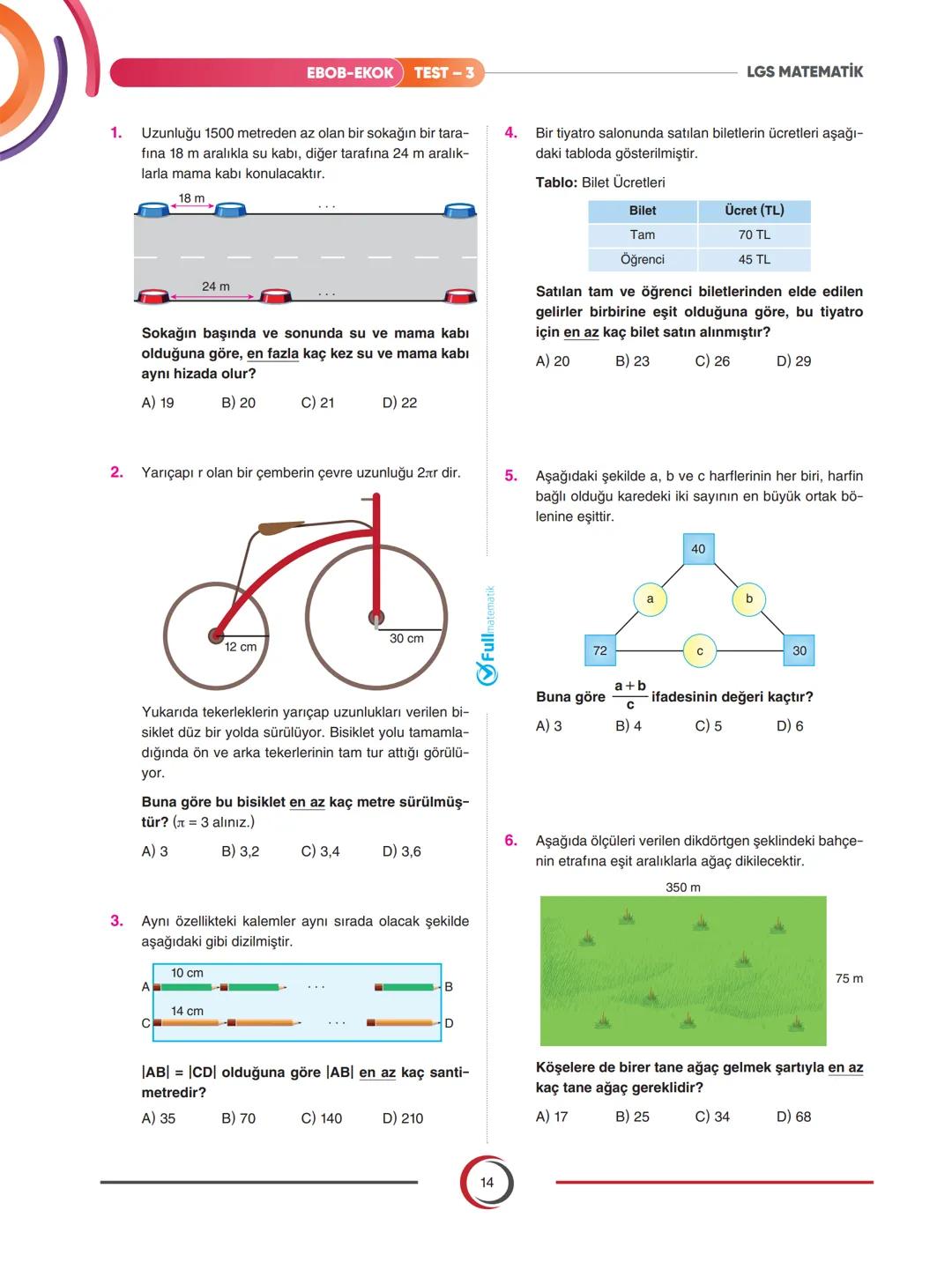 # WONDER
FULL
MATEMATİK
8
SINIF
%80
YENİ NESİ
**
%100 LGS
**
% 20 KLASIK
SANA FULL YAKIŞIR...
SORU
BANKASI
Π
AKILLI TAHTAYA
UYUMLU