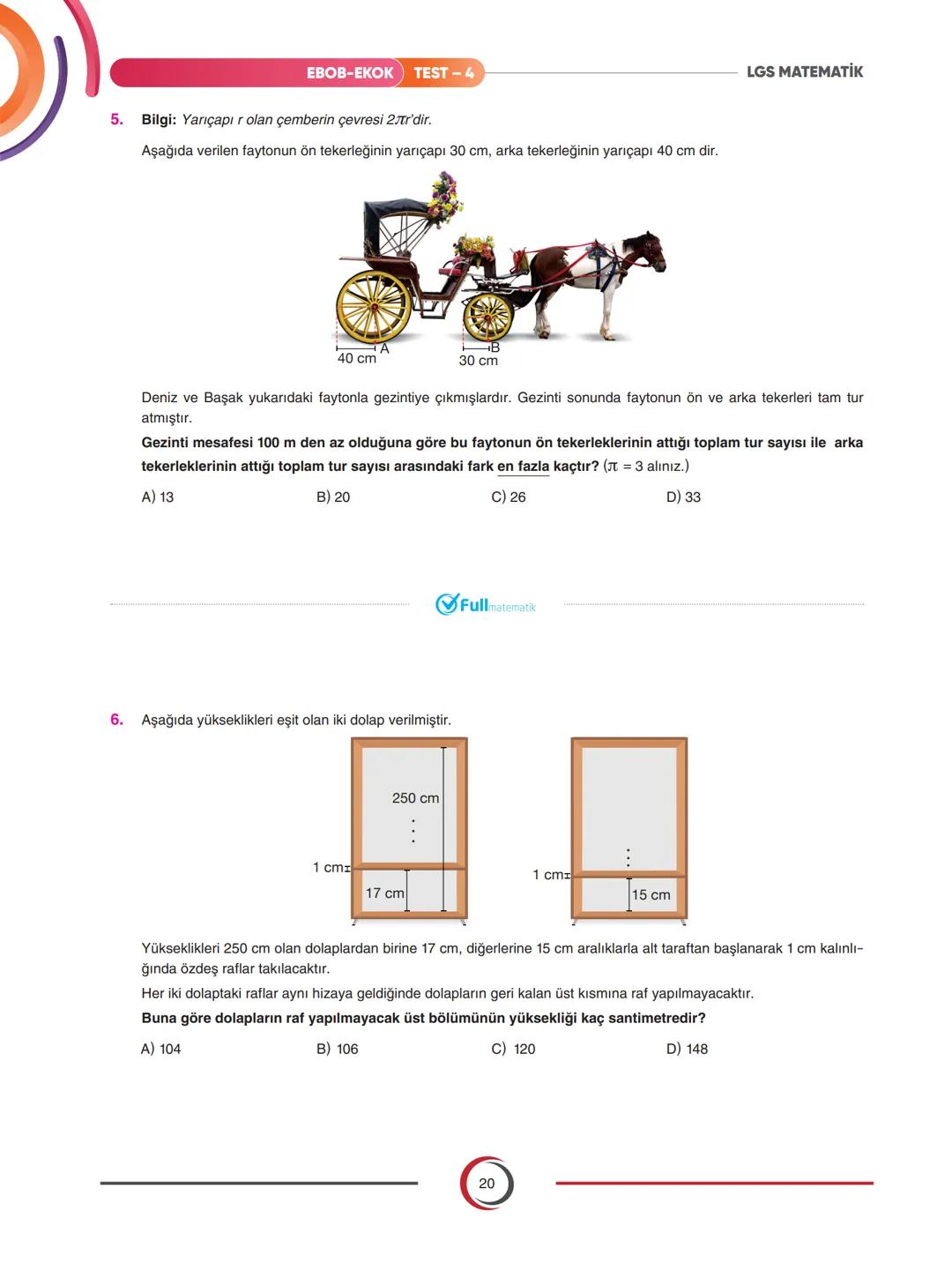 # WONDER
FULL
MATEMATİK
8
SINIF
%80
YENİ NESİ
**
%100 LGS
**
% 20 KLASIK
SANA FULL YAKIŞIR...
SORU
BANKASI
Π
AKILLI TAHTAYA
UYUMLU