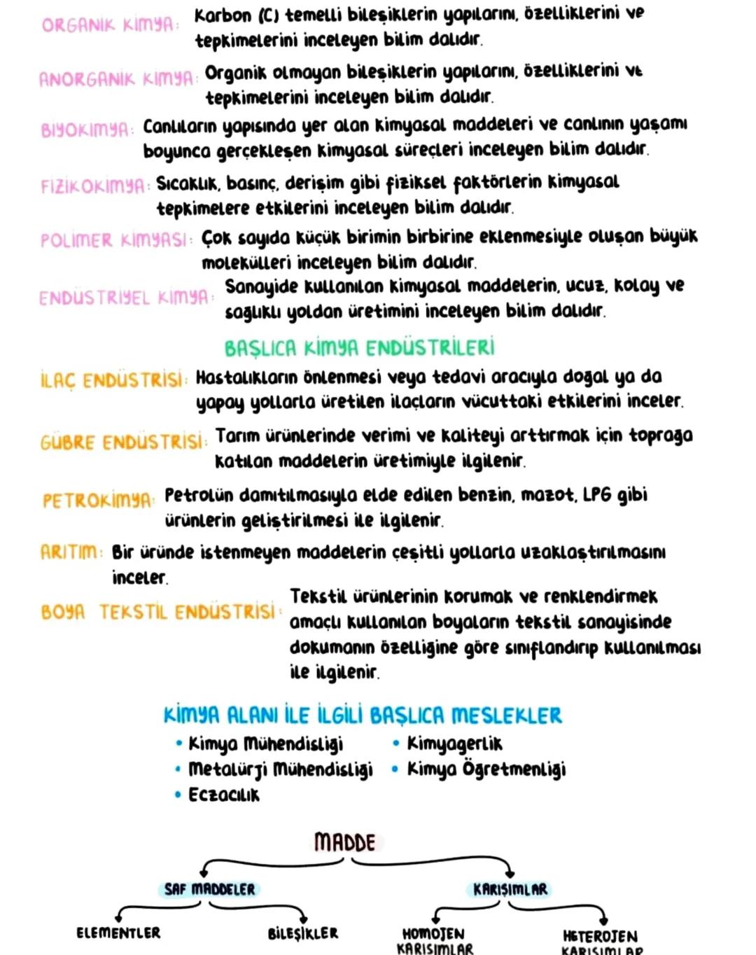--- OCR Start ---
KİMYA BİLİMİ
SİMYA: Basit metalleri altına çevirme, şifa ve ölümsüzlük iksirini bul
uğraşlarına 'simya, bununla uğraşanlar