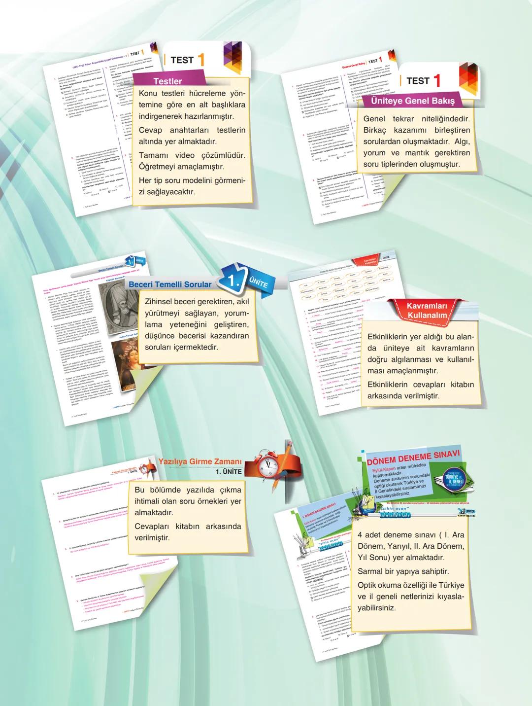 # 11. SINIF
# TARİH
# SORU
# BANKASI
Lise
destek
www.lisedestek.com
Kullanım Kılavuzu için
Karekodu Okut
YAYIN DENİZİ OPTİK DEĞERLENDİRME