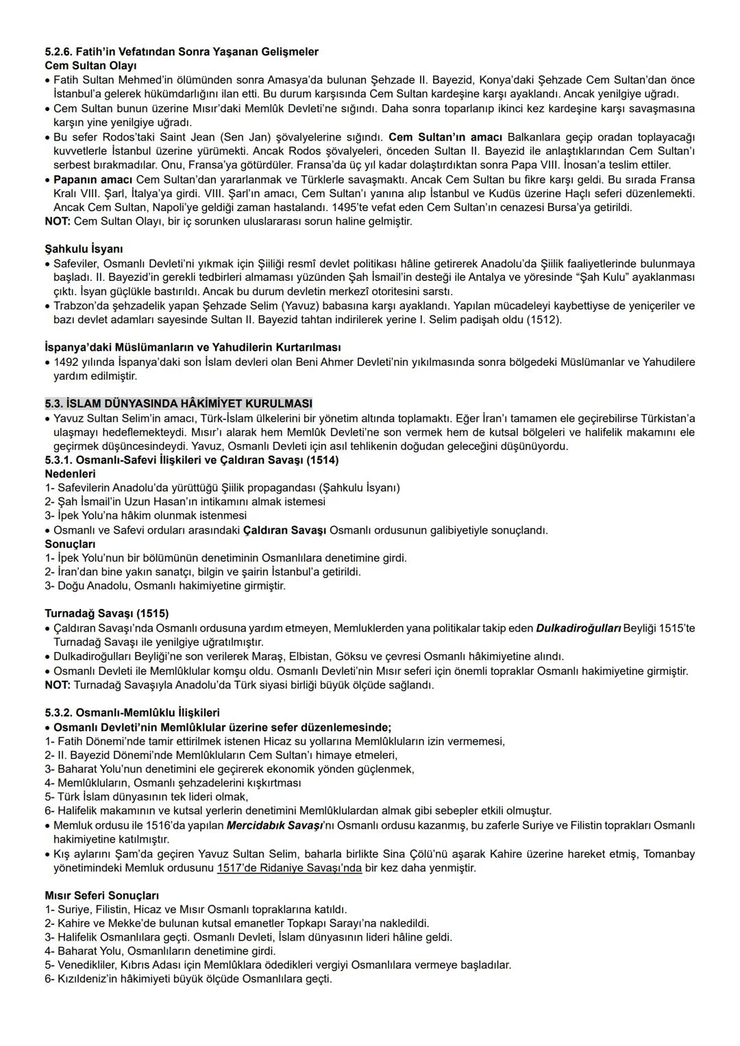 # 5. ÜNİTE: DÜNYA GÜCÜ OSMANLI (1453-1600)
5.2. İSTANBUL'UN FETİHİ
5.2.1. İstanbul'un Fetih'in Sebepleri
1. Osmanlılar Anadolu ve Rumeli'