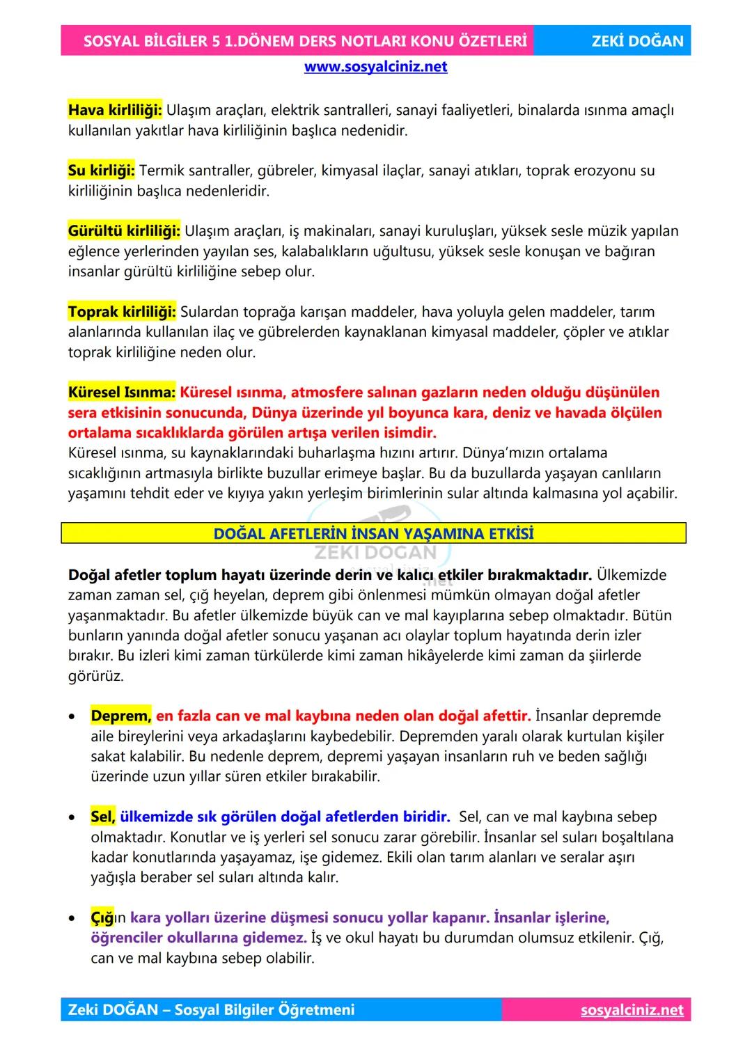 SOSYAL BİLGİLER 5
DERS NOTLARI
KONU ÖZETLERİ
Zeki DOGAN
00
Sosyal Bilgiler Öğretmeni
www.sosyalciniz.net
ZEKİ DOĞAN
sosyalciniz.net # S