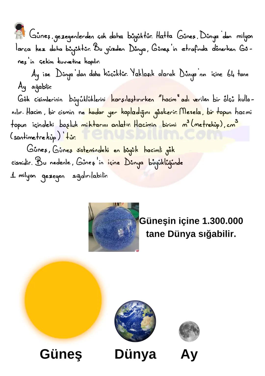 FENUS
BILIM
5. SINIF 1.ÜNİTE
GÜNEŞ, DÜNYA VE
AY DERS NOTU
fenusbilim
✔ fenusbilim.com
▷ fenusbilim/youtube
Teliflidir, öğrenciler ile p