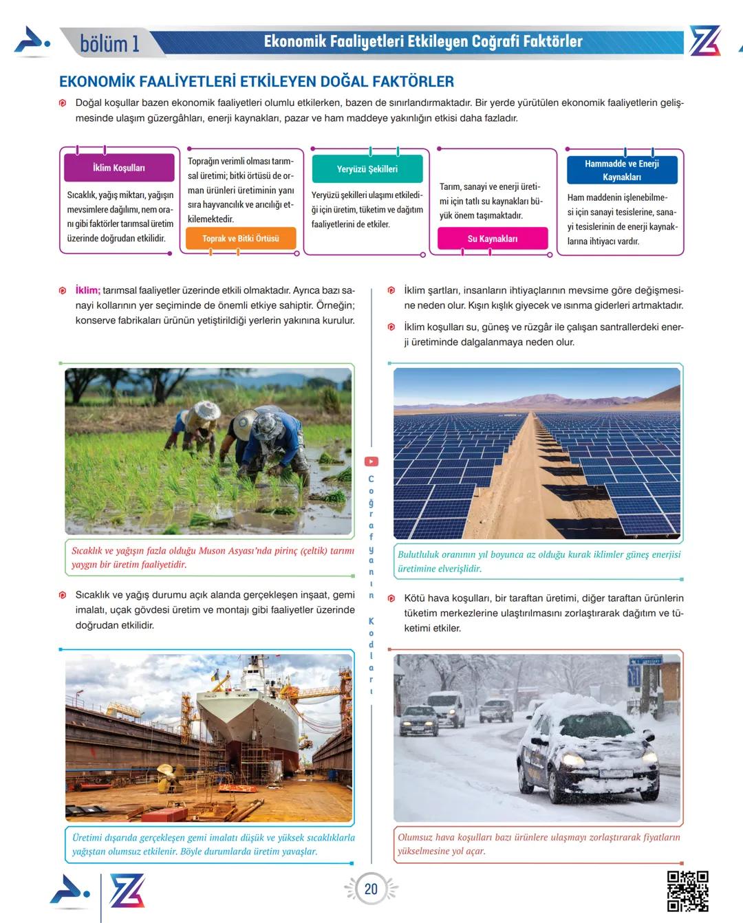 # İklim Türleri - İklim Sisteminde Yaşanan Değişiklikler
bölüm 7 Z
> Pirinç tarımı yapılan alanların artması
AVRASYA LEVHASI
10 milyon
yıl ö