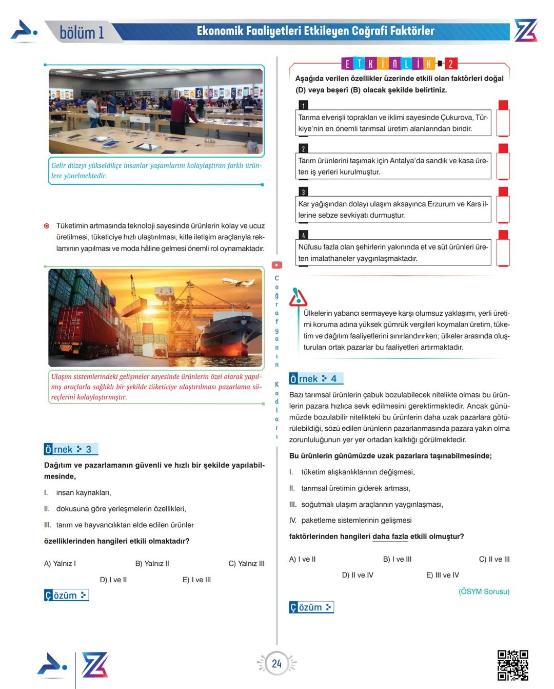 # İklim Türleri - İklim Sisteminde Yaşanan Değişiklikler
bölüm 7 Z
> Pirinç tarımı yapılan alanların artması
AVRASYA LEVHASI
10 milyon
yıl ö