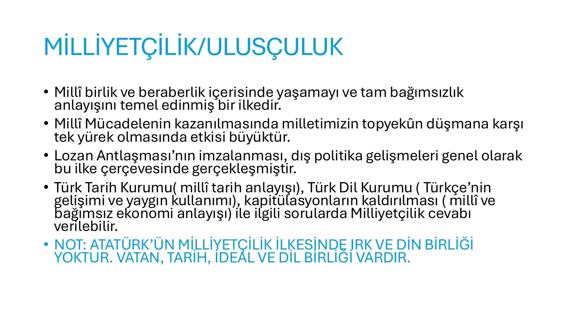 # ATATÜRK İLKE VE
# İNKILAPLARI
İlkeler
- Siyasi alanda yapılan inkılaplar
- Hukuk alanında yapılan inkılaplar
- Eğitim ve kültür alanında