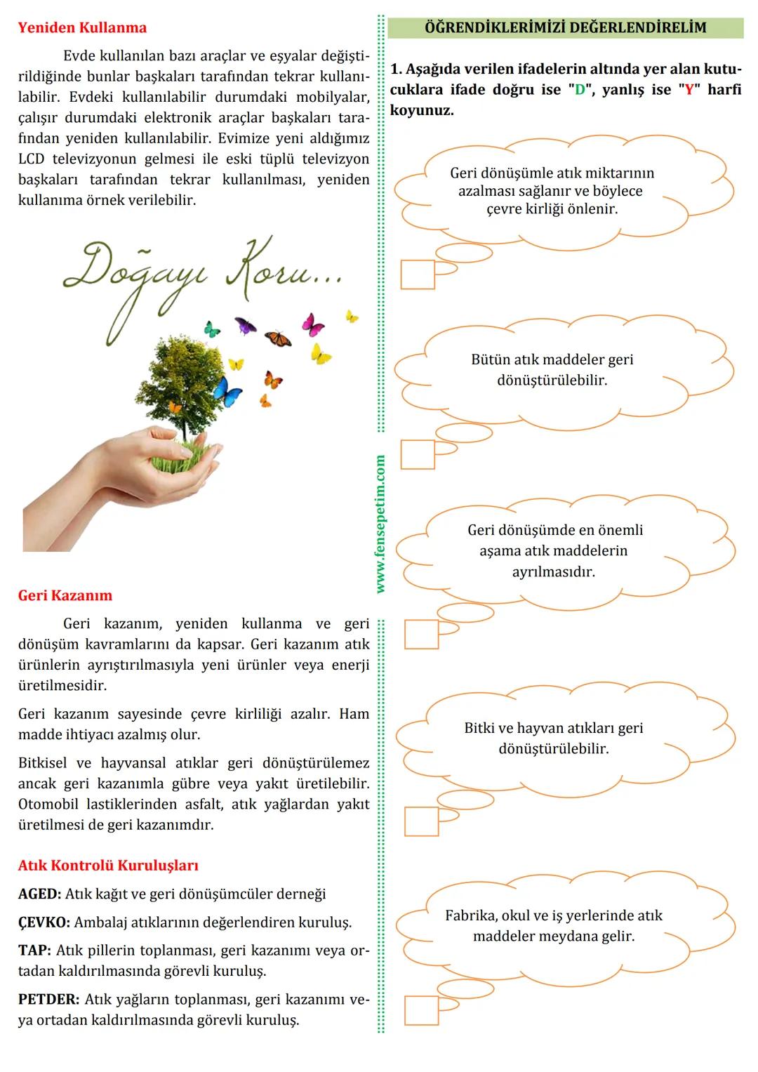 7.SINIF
4.ÜNİTE
SAF MADDE VE KARIŞIMLAR
*Maddenin Tanecikli Yapısı*
KONU
NO: 09
Bu konu anlatımı seti Metin GÖKTÜRK tarafından hazırlanmışt