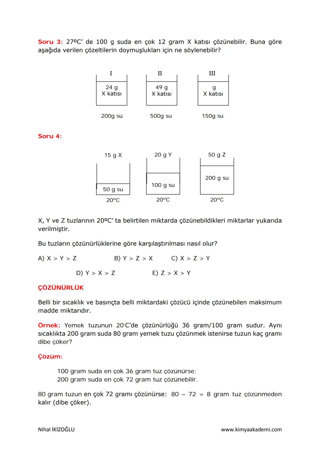 # KARIŞIMLAR
# KARIŞIMLARIN SINIFLANDIRILMASI:
İki ya da daha fazla saf maddenin özelliklerini kaybetmeden bir araya gelmesiyle
oluşan madd