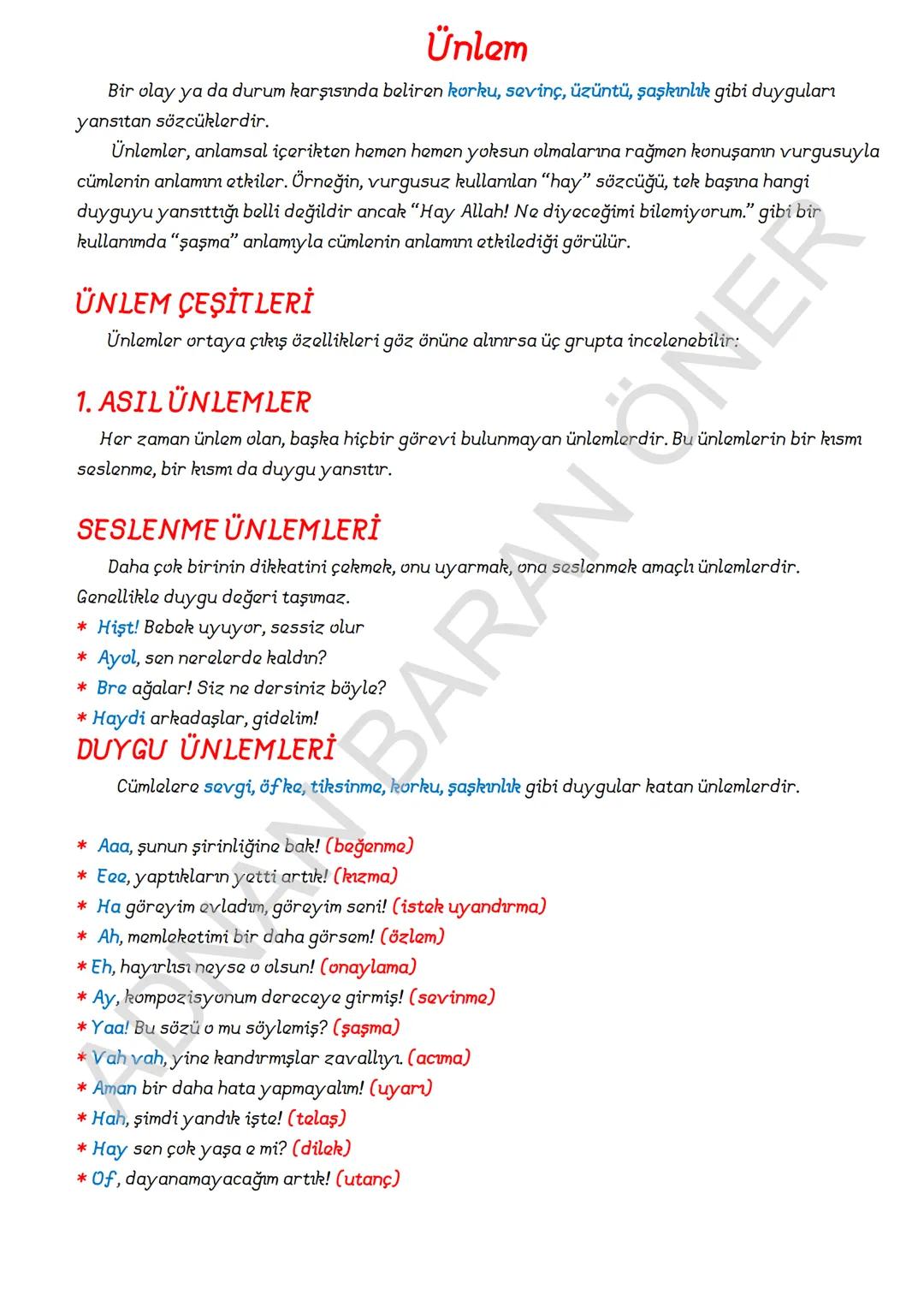 # İÇİNDEKİLER
# 1. SÖZCÜKTE ANLAM
A. Kelime ve Kelime Gruplarının Anlam Özellikleri
1. Gerçek (Temel) Anlam
2. Yan anlam
3. Mecaz Anlam
4.