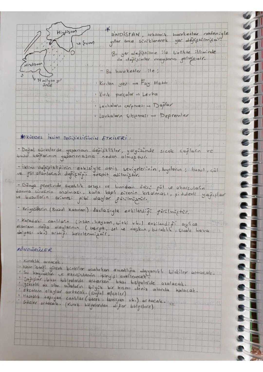 3. TEMA DOĞAL SİSTEMLER VE SÜREGLER
Atmosfer: Hava küre = Yerkörevi cepecevre saran, yaşamın varlığını
ve sürekliliğini sağlayan yaz örtüsü