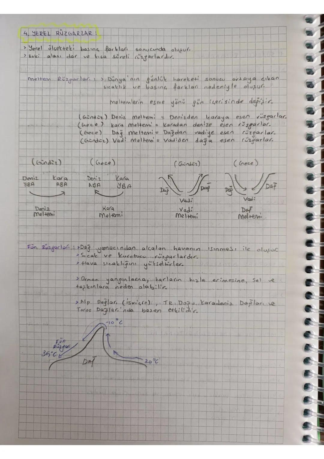 3. TEMA DOĞAL SİSTEMLER VE SÜREGLER
Atmosfer: Hava küre = Yerkörevi cepecevre saran, yaşamın varlığını
ve sürekliliğini sağlayan yaz örtüsü