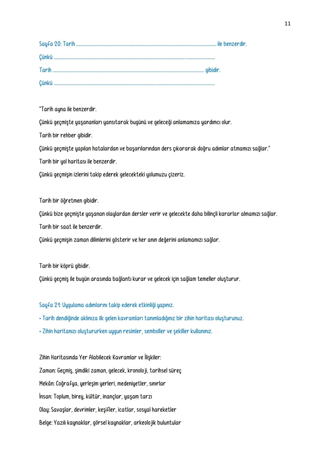 9. SINIF TARİH DERS KİTABI ETKİNLİK SORU-CEVAPLARI
1. ÜNİTE GEÇMİŞİN İNŞA SÜRECİNDE TARİH
Sayfa 12: "Süleymaniye'de Bayram Sabahı" şiirinde