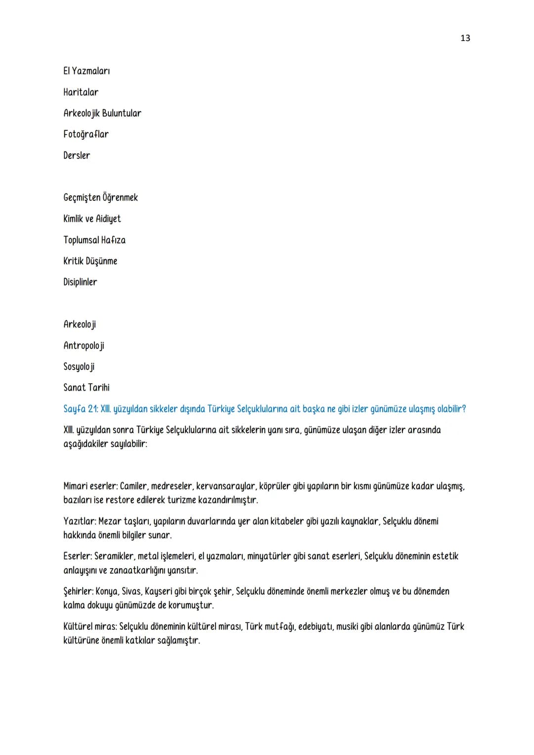 9. SINIF TARİH DERS KİTABI ETKİNLİK SORU-CEVAPLARI
1. ÜNİTE GEÇMİŞİN İNŞA SÜRECİNDE TARİH
Sayfa 12: "Süleymaniye'de Bayram Sabahı" şiirinde