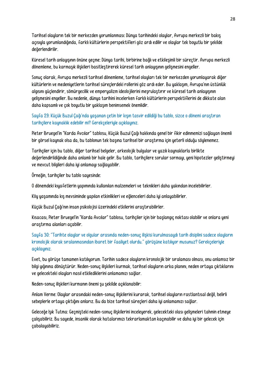 9. SINIF TARİH DERS KİTABI ETKİNLİK SORU-CEVAPLARI
1. ÜNİTE GEÇMİŞİN İNŞA SÜRECİNDE TARİH
Sayfa 12: "Süleymaniye'de Bayram Sabahı" şiirinde