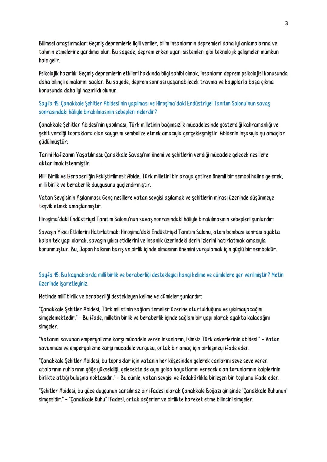 9. SINIF TARİH DERS KİTABI ETKİNLİK SORU-CEVAPLARI
1. ÜNİTE GEÇMİŞİN İNŞA SÜRECİNDE TARİH
Sayfa 12: "Süleymaniye'de Bayram Sabahı" şiirinde