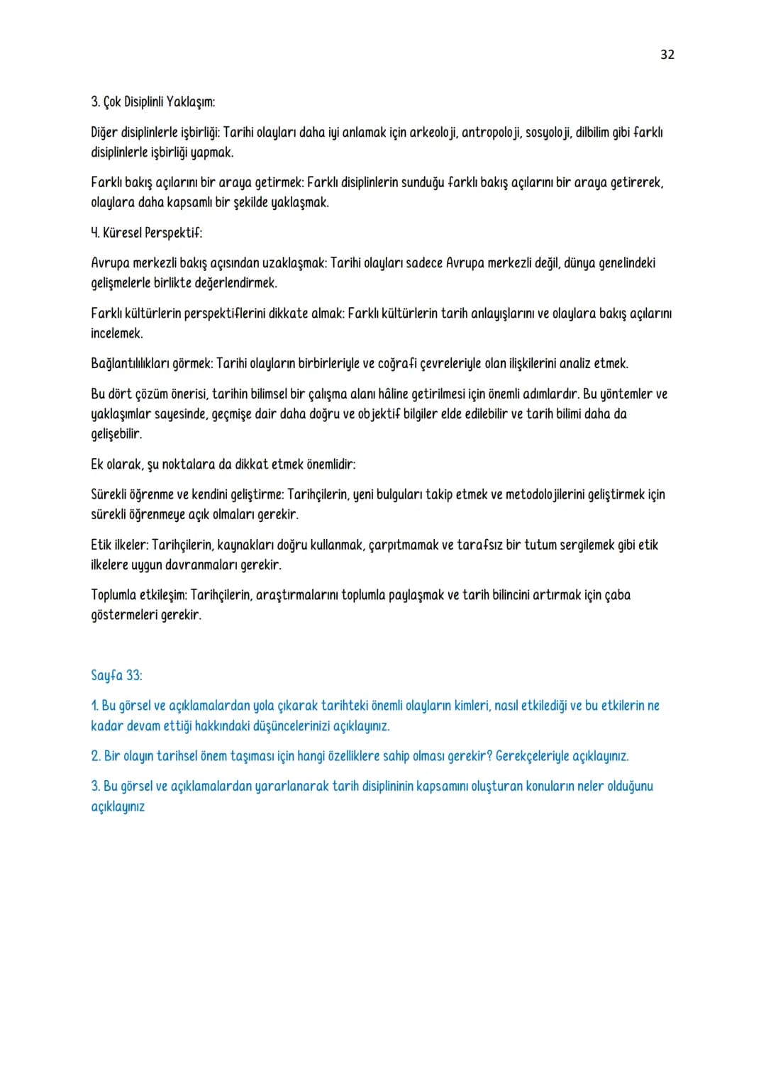 9. SINIF TARİH DERS KİTABI ETKİNLİK SORU-CEVAPLARI
1. ÜNİTE GEÇMİŞİN İNŞA SÜRECİNDE TARİH
Sayfa 12: "Süleymaniye'de Bayram Sabahı" şiirinde
