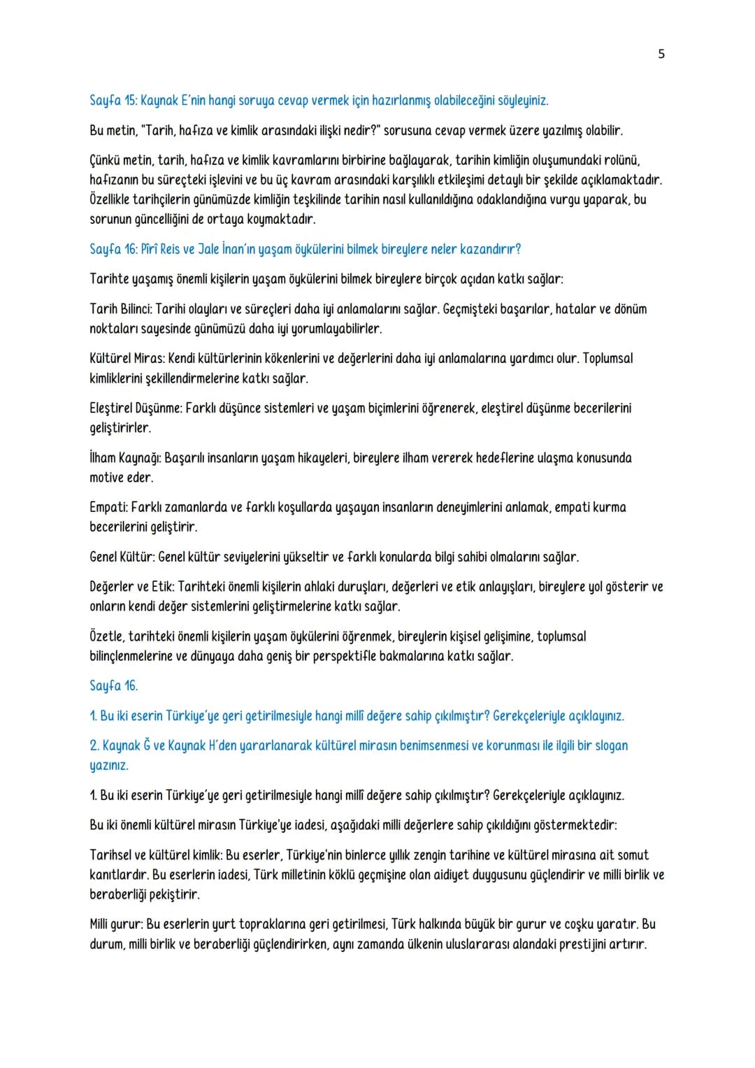 9. SINIF TARİH DERS KİTABI ETKİNLİK SORU-CEVAPLARI
1. ÜNİTE GEÇMİŞİN İNŞA SÜRECİNDE TARİH
Sayfa 12: "Süleymaniye'de Bayram Sabahı" şiirinde