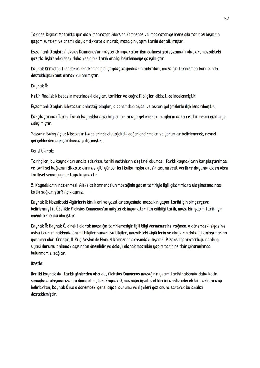 9. SINIF TARİH DERS KİTABI ETKİNLİK SORU-CEVAPLARI
1. ÜNİTE GEÇMİŞİN İNŞA SÜRECİNDE TARİH
Sayfa 12: "Süleymaniye'de Bayram Sabahı" şiirinde