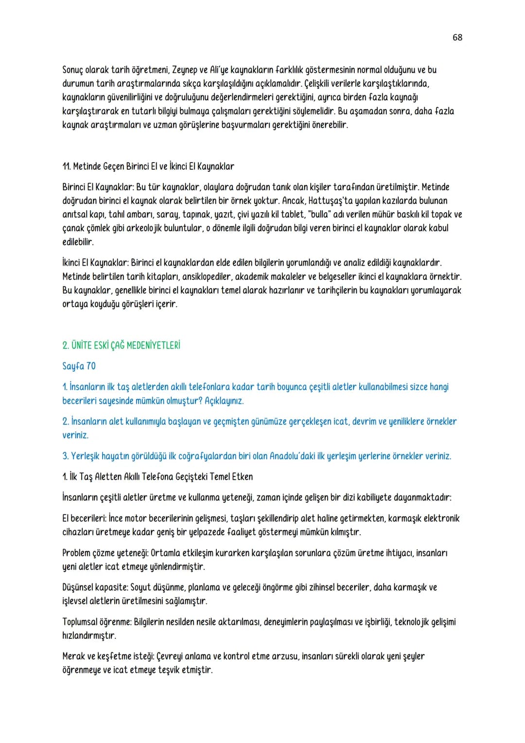 9. SINIF TARİH DERS KİTABI ETKİNLİK SORU-CEVAPLARI
1. ÜNİTE GEÇMİŞİN İNŞA SÜRECİNDE TARİH
Sayfa 12: "Süleymaniye'de Bayram Sabahı" şiirinde