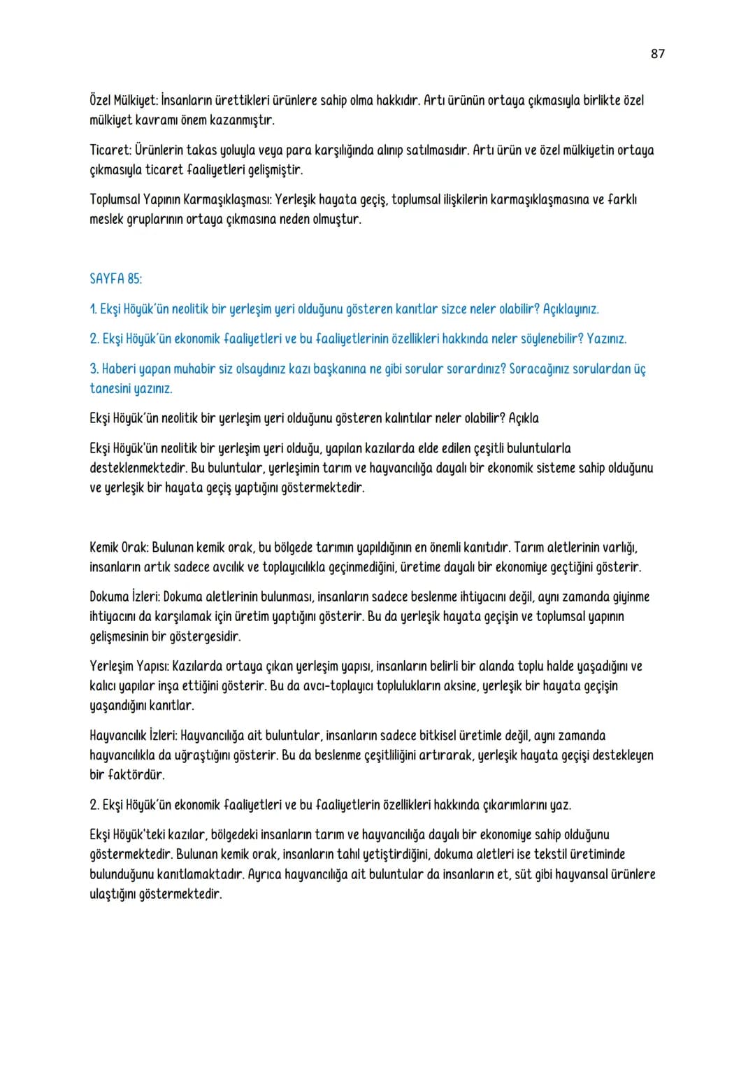9. SINIF TARİH DERS KİTABI ETKİNLİK SORU-CEVAPLARI
1. ÜNİTE GEÇMİŞİN İNŞA SÜRECİNDE TARİH
Sayfa 12: "Süleymaniye'de Bayram Sabahı" şiirinde