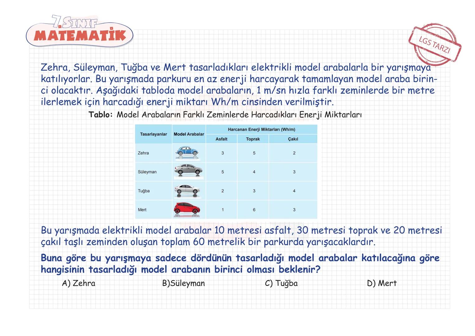# 7. SINIF
# MATEMATİK
# ORAN-ORANTI VE YÜZDELER
* Oran - Orantı
* Doğru Orantı - Ters Orantı
* Yüzde Hesaplamaları 7. SINIF
MATEMAT