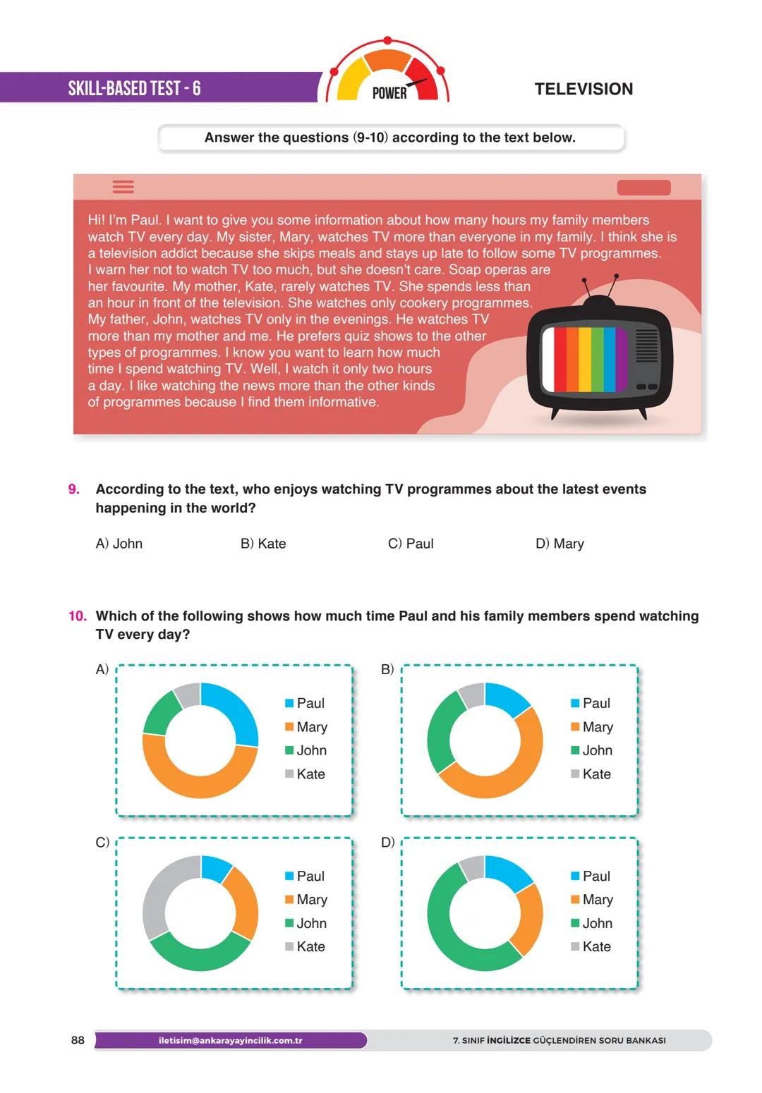 --- OCR Start ---
BECERİ TEMELLİ SORULAR
MEB
DİKKATE ALINMIŞTIR
SINIF
YENİ NESİL SORULARLA
GÜÇLENDİREN
SORU BANKASI
İNGİLİZCE
FEN LİSELERİ V
