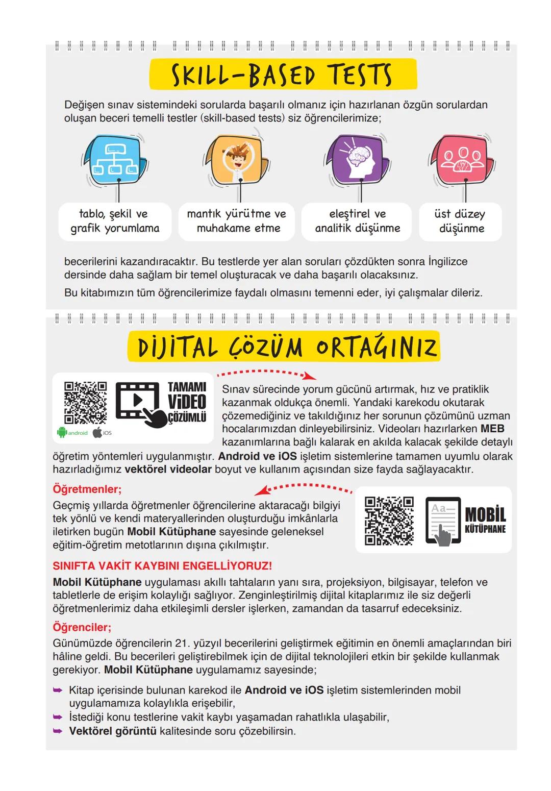 --- OCR Start ---
BECERİ TEMELLİ SORULAR
MEB
DİKKATE ALINMIŞTIR
SINIF
YENİ NESİL SORULARLA
GÜÇLENDİREN
SORU BANKASI
İNGİLİZCE
FEN LİSELERİ V