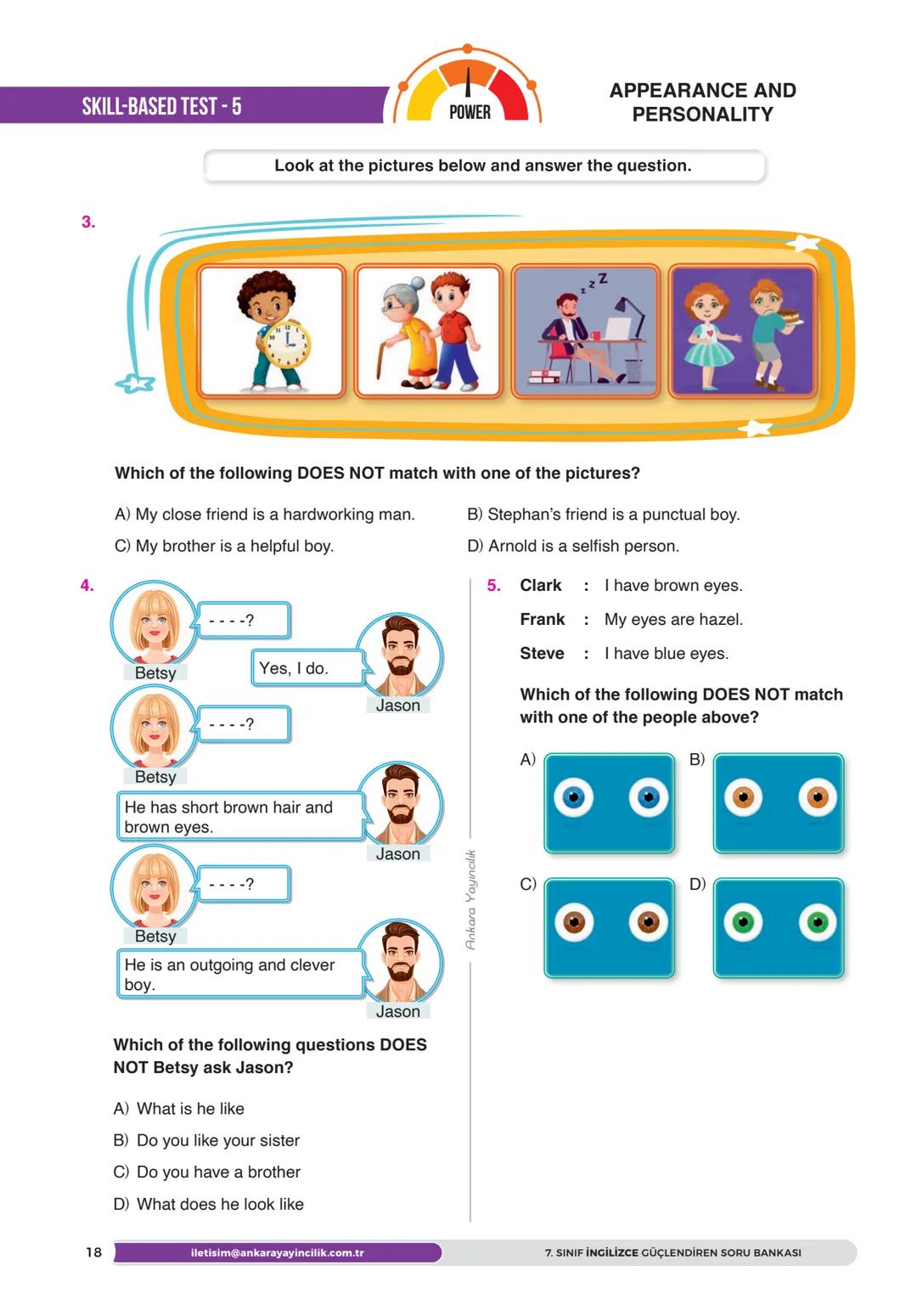 --- OCR Start ---
BECERİ TEMELLİ SORULAR
MEB
DİKKATE ALINMIŞTIR
SINIF
YENİ NESİL SORULARLA
GÜÇLENDİREN
SORU BANKASI
İNGİLİZCE
FEN LİSELERİ V