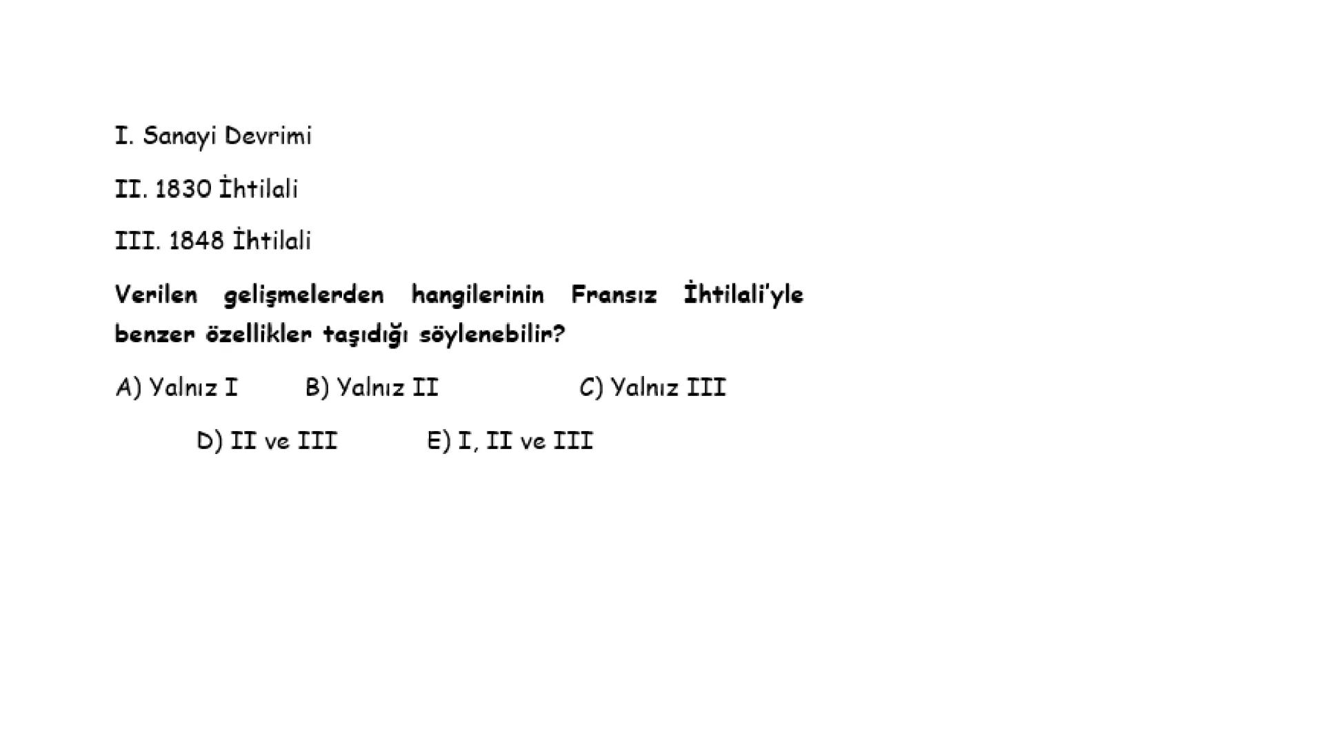 # XVI. ÜNİTE: DEVRİMLER ÇAĞINDA DEĞİŞEN
DEVLET - TOPLUM İLİŞKİLERİ # İhtilaller Çağı
1789 Fransız İhtilali
## İhtilalin Sebepleri
- Monar