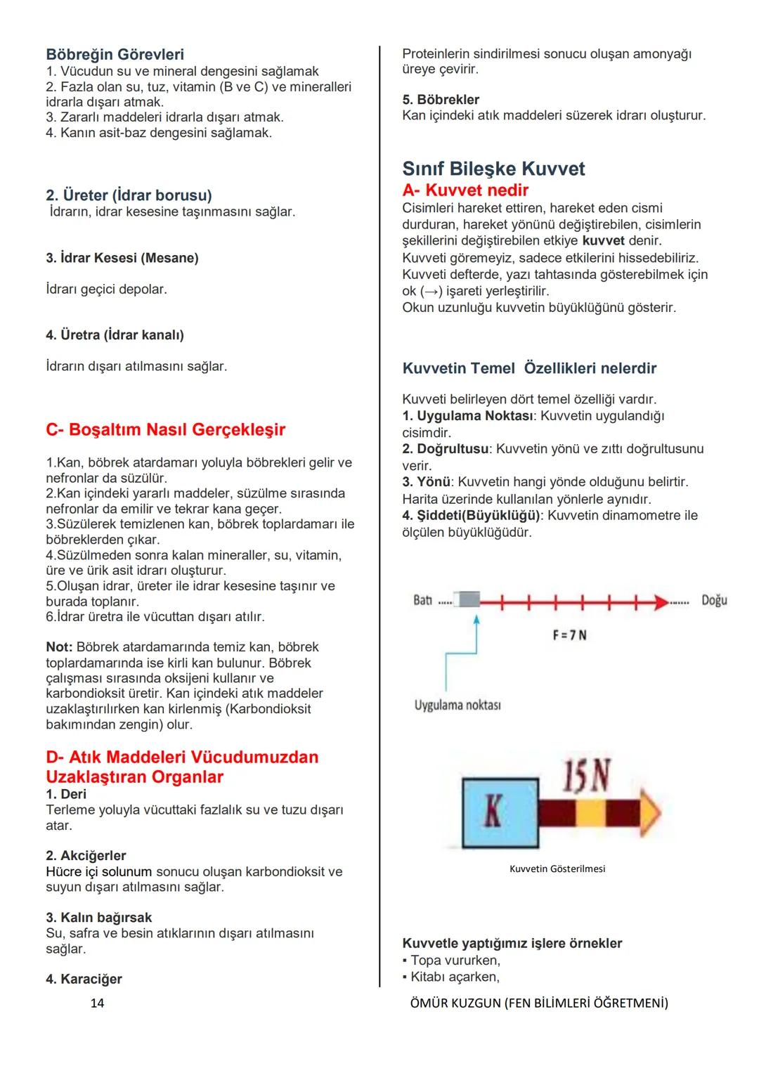 TC
MELİKGAZİ KAYMAKAMLIĞI
BELSİN MELİKGAZİ BELEDİYESİ İMAM
HATİP ORTAOKULU
6. SINIF
FEN BİLİMLERİ DERSİ
KONU ANLATIMLI KİTAP
HAZIRLAYAN
ÖM