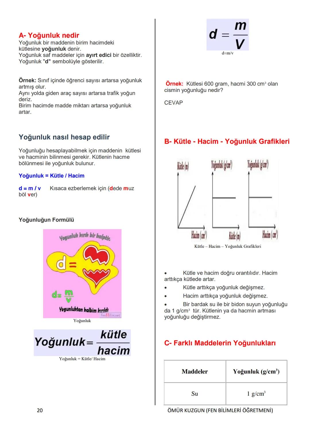TC
MELİKGAZİ KAYMAKAMLIĞI
BELSİN MELİKGAZİ BELEDİYESİ İMAM
HATİP ORTAOKULU
6. SINIF
FEN BİLİMLERİ DERSİ
KONU ANLATIMLI KİTAP
HAZIRLAYAN
ÖM