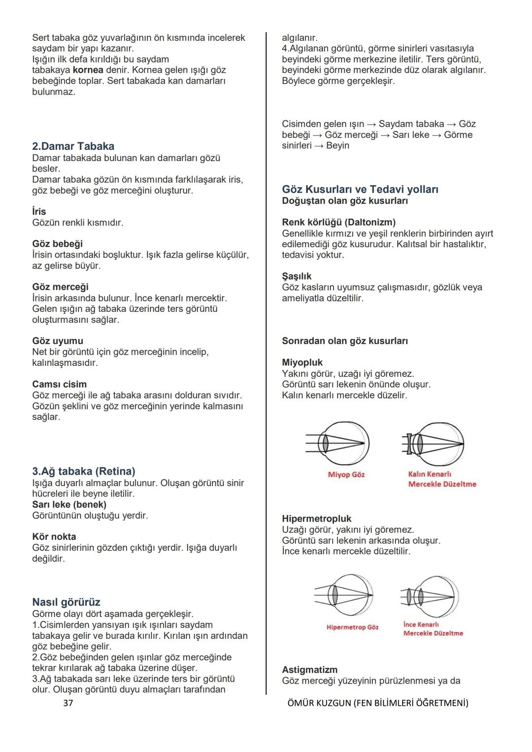 TC
MELİKGAZİ KAYMAKAMLIĞI
BELSİN MELİKGAZİ BELEDİYESİ İMAM
HATİP ORTAOKULU
6. SINIF
FEN BİLİMLERİ DERSİ
KONU ANLATIMLI KİTAP
HAZIRLAYAN
ÖM