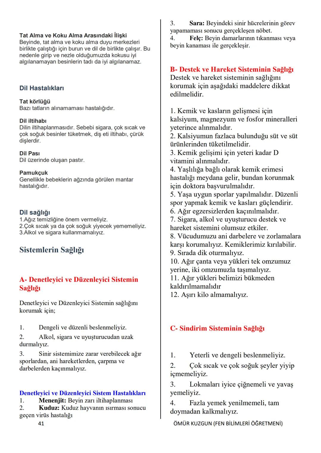 TC
MELİKGAZİ KAYMAKAMLIĞI
BELSİN MELİKGAZİ BELEDİYESİ İMAM
HATİP ORTAOKULU
6. SINIF
FEN BİLİMLERİ DERSİ
KONU ANLATIMLI KİTAP
HAZIRLAYAN
ÖM