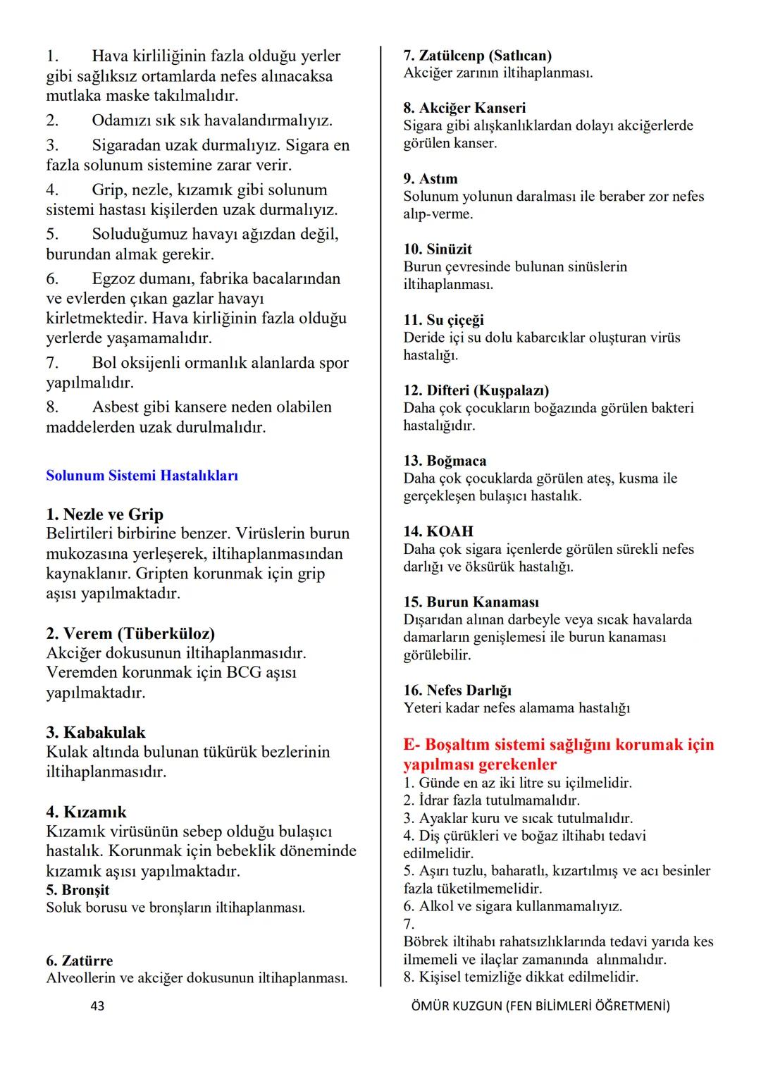 TC
MELİKGAZİ KAYMAKAMLIĞI
BELSİN MELİKGAZİ BELEDİYESİ İMAM
HATİP ORTAOKULU
6. SINIF
FEN BİLİMLERİ DERSİ
KONU ANLATIMLI KİTAP
HAZIRLAYAN
ÖM