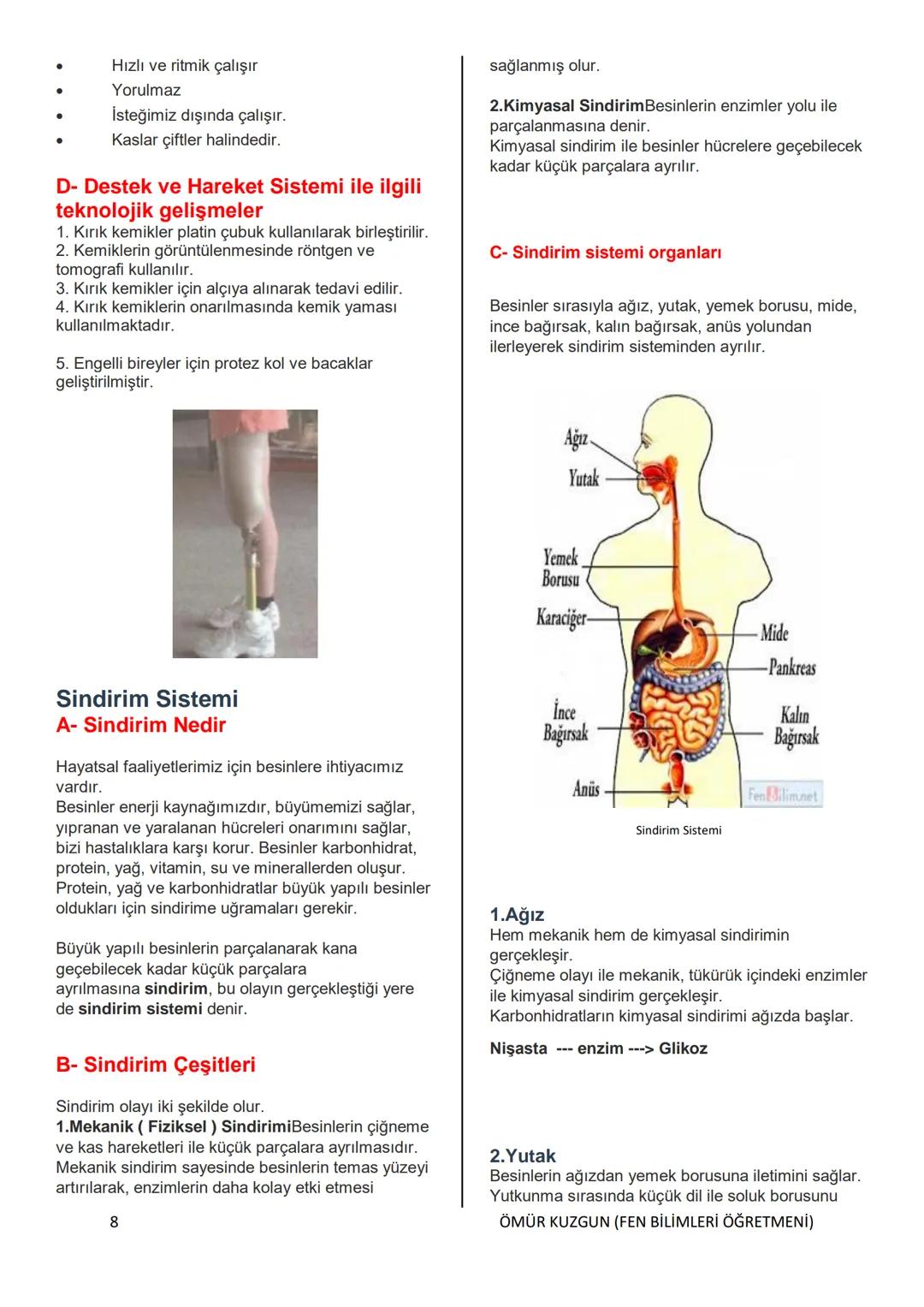 TC
MELİKGAZİ KAYMAKAMLIĞI
BELSİN MELİKGAZİ BELEDİYESİ İMAM
HATİP ORTAOKULU
6. SINIF
FEN BİLİMLERİ DERSİ
KONU ANLATIMLI KİTAP
HAZIRLAYAN
ÖM