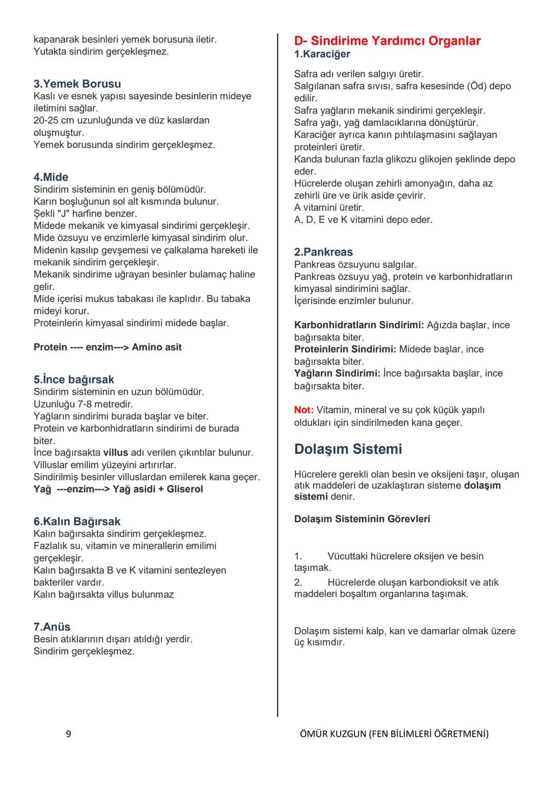 TC
MELİKGAZİ KAYMAKAMLIĞI
BELSİN MELİKGAZİ BELEDİYESİ İMAM
HATİP ORTAOKULU
6. SINIF
FEN BİLİMLERİ DERSİ
KONU ANLATIMLI KİTAP
HAZIRLAYAN
ÖM