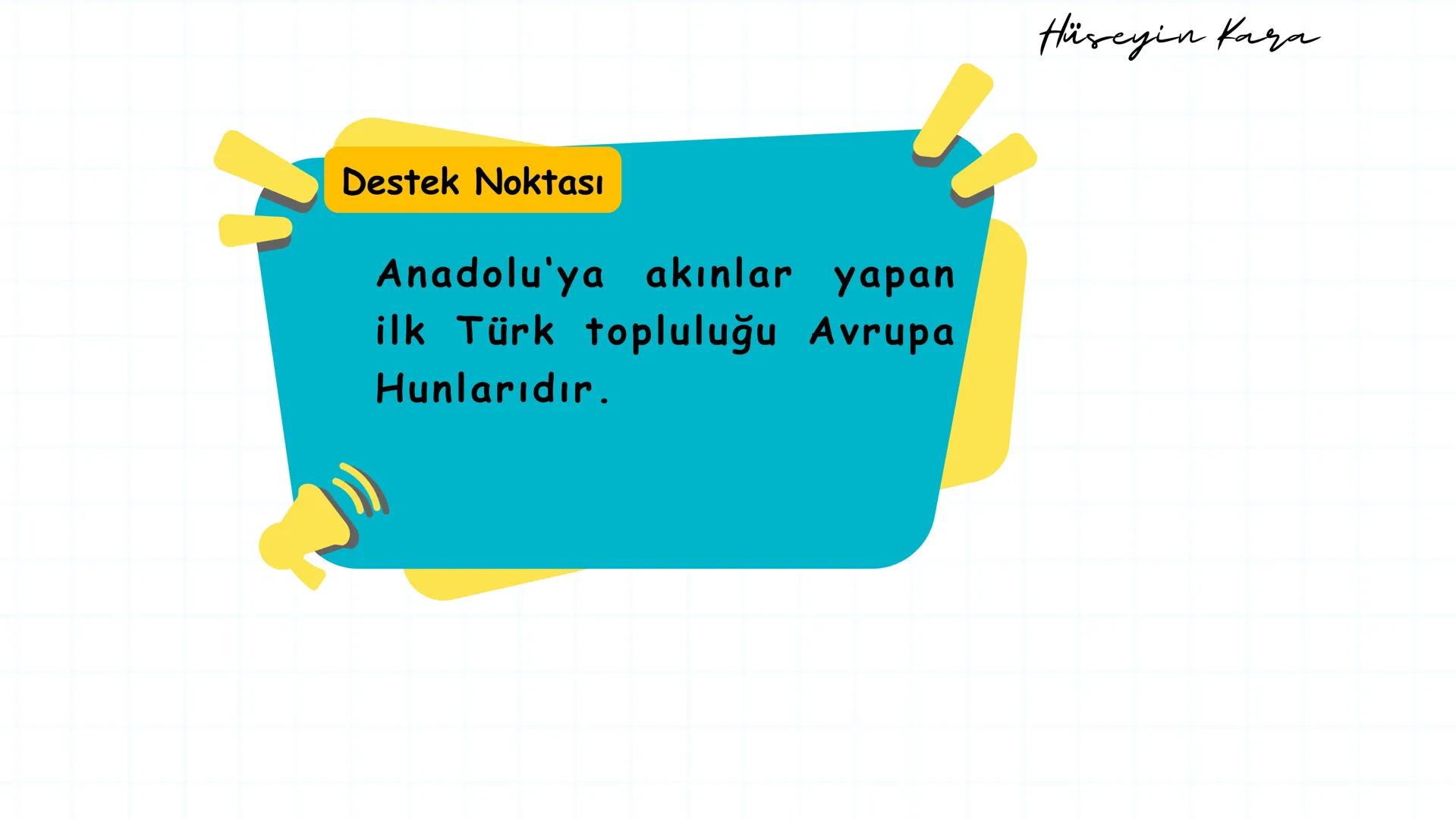 Hüseyin Kara - 2025
2025 MARİF MODELİ – 9. SINIF 3. ÜNİTE 1. BÖLÜM
TAR.9.3.1. Orta Çağ'da yaşanan kitlesel göçlerin Avrupa ve
Asya'da oluştu