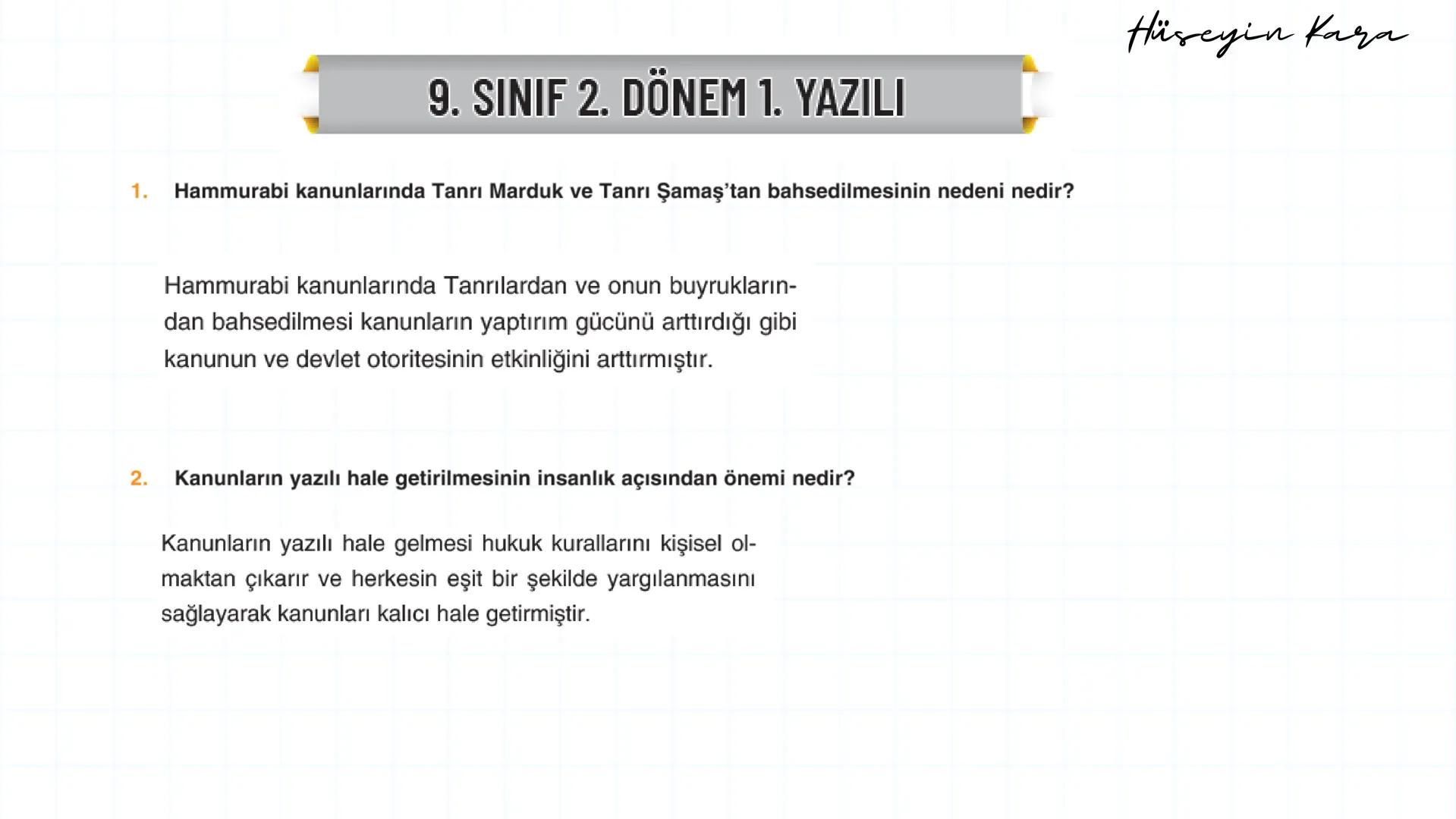 Hüseyin Kara - 2025
2025 MARİF MODELİ – 9. SINIF 3. ÜNİTE 1. BÖLÜM
TAR.9.3.1. Orta Çağ'da yaşanan kitlesel göçlerin Avrupa ve
Asya'da oluştu