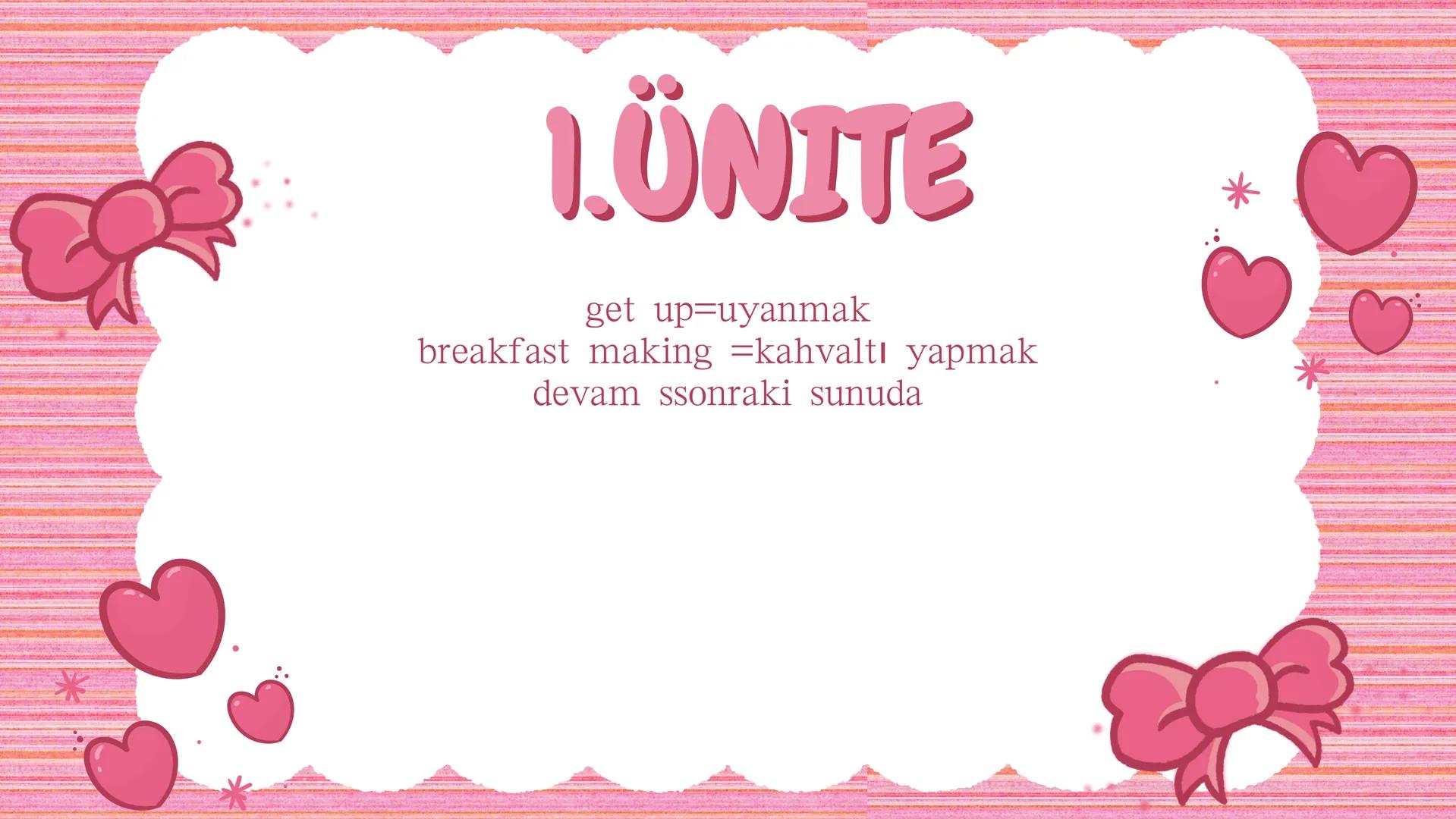 6.SINIF
İNGİLİZCE # PROJE KONUSU
merhaba arkadaşlar bugün size ingilizce ünitesiyle
ilgili bir proje sunacağım --- OCR Start ---
*
1.ÜNIT