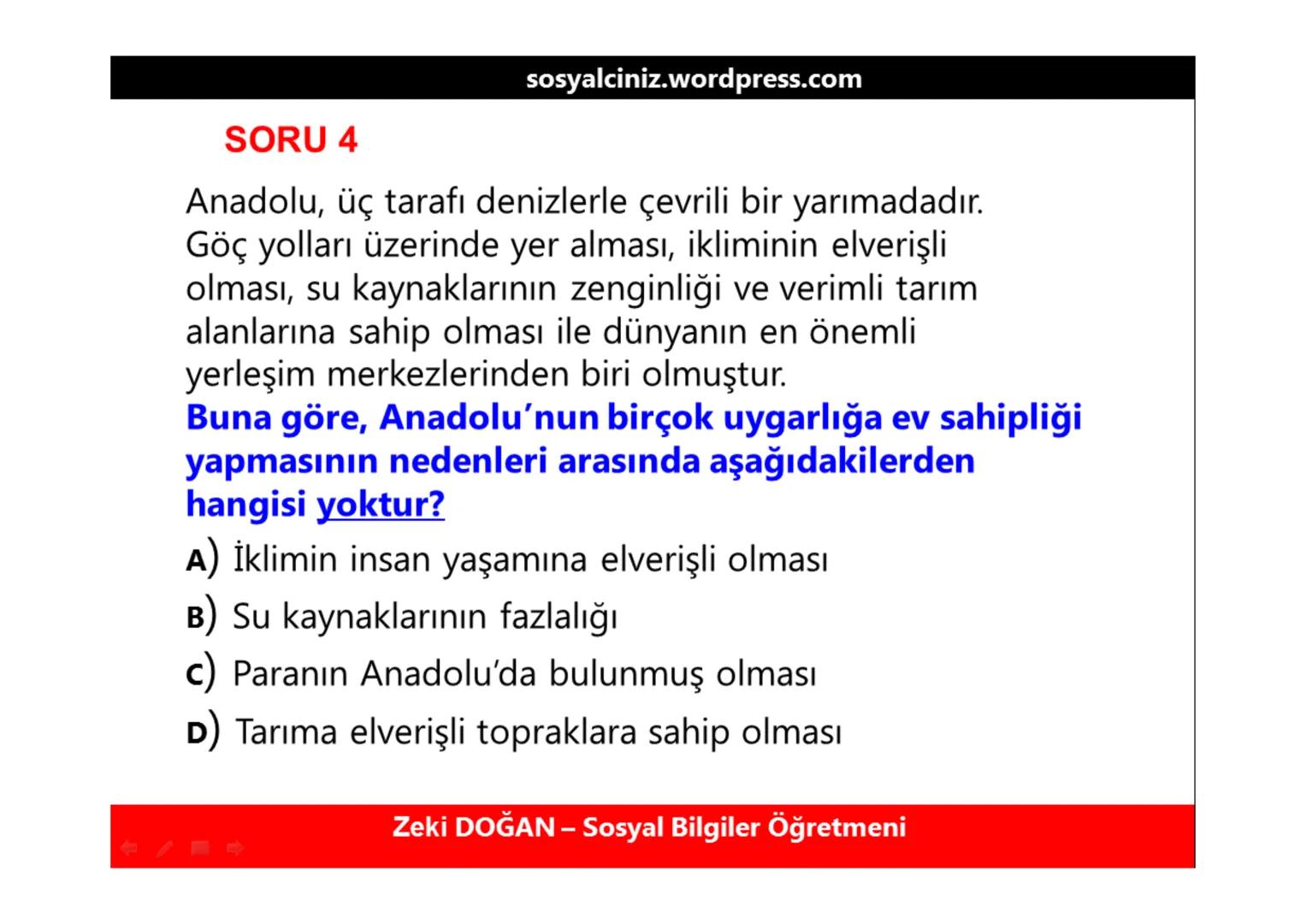 sosyalciniz.wordpress.com
SOSYAL BİLGİLER 5
ΜΕΖΟΡΟΤΑMYA
UYGARLIKLARI
Konu + Soru + Ders Notu
Zeki DOĞAN - Sosyal Bilgiler Öğretmeni
ZEKİ DOĞ