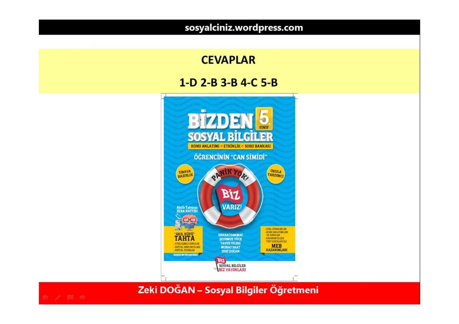 sosyalciniz.wordpress.com
SOSYAL BİLGİLER 5
ΜΕΖΟΡΟΤΑMYA
UYGARLIKLARI
Konu + Soru + Ders Notu
Zeki DOĞAN - Sosyal Bilgiler Öğretmeni
ZEKİ DOĞ